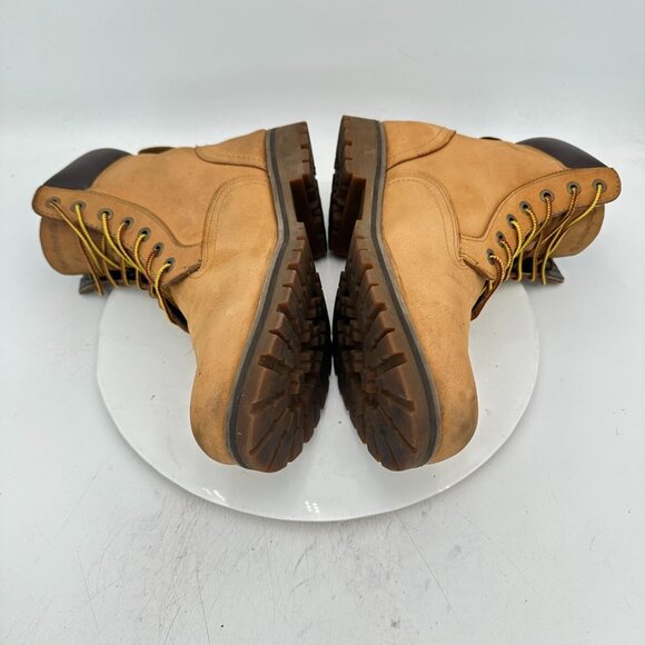 Timberland 6304R Men Size 11 Brown Wheat Nubuck Leather 6" Waterproof Boot - Picture 7 of 11